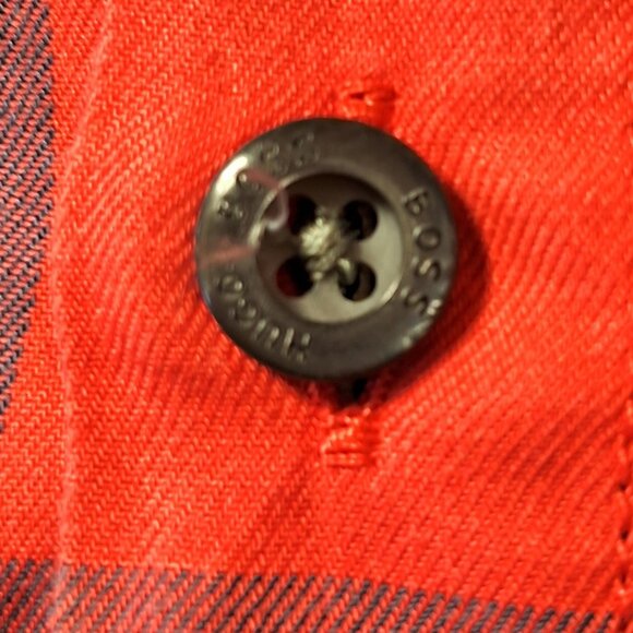 Boss Hugo Boss plaid button up long sleeves shirt - Picture 5 of 11